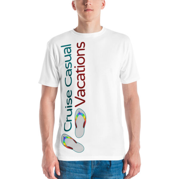CCV Stylized Men's T-shirt - Image 4