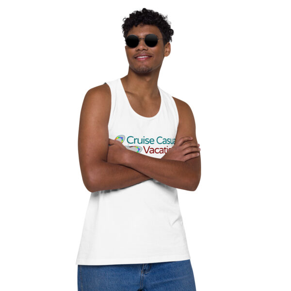 CCV Logo Men’s Premium Tank Top - Image 5