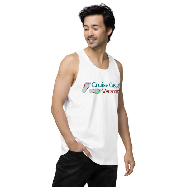 CCV Logo Men’s Premium Tank Top - Image 3