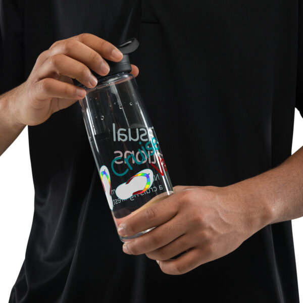 CCV Logo Sports Water Bottle - Image 2