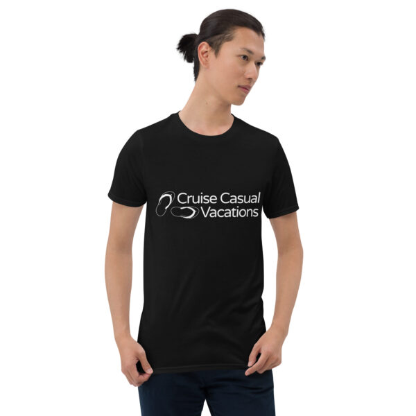 CCV Logo WT Short-Sleeve Unisex T-Shirt - Image 5