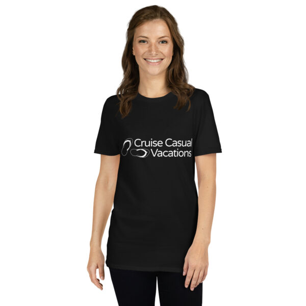 CCV Logo WT Short-Sleeve Unisex T-Shirt - Image 7