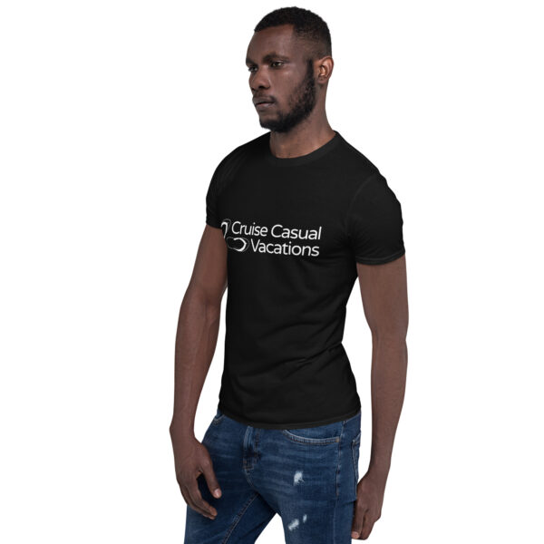 CCV Logo WT Short-Sleeve Unisex T-Shirt - Image 4