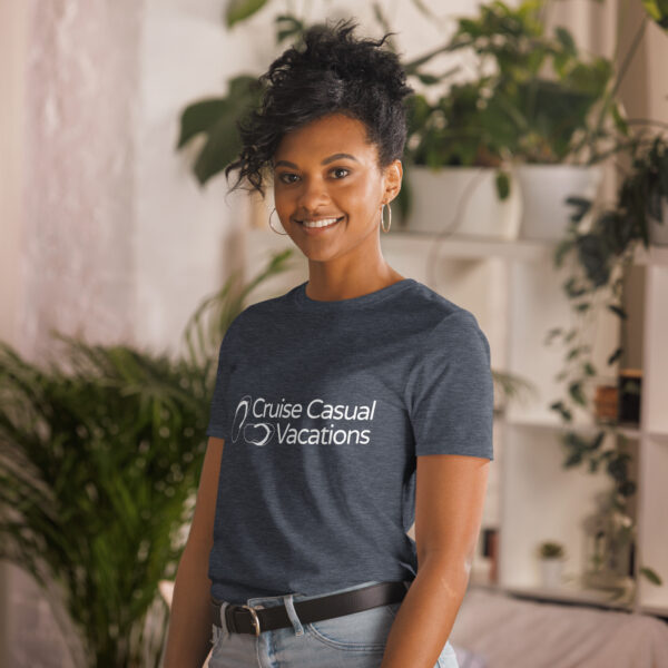 CCV Logo WT Short-Sleeve Unisex T-Shirt - Image 16