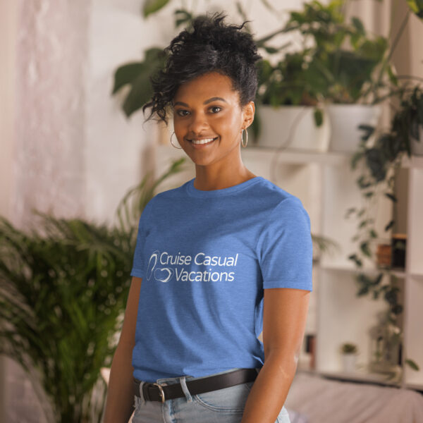 CCV Logo WT Short-Sleeve Unisex T-Shirt - Image 32
