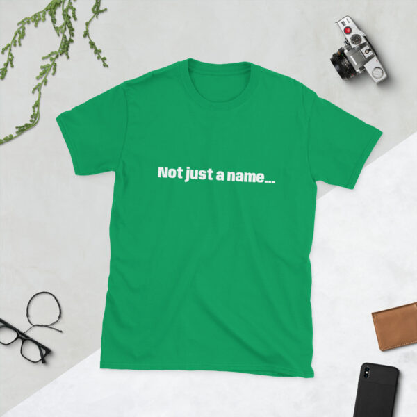 CCV Logo- Not Just a Name... Stylized Short-Sleeve Unisex T-Shirt - Image 21