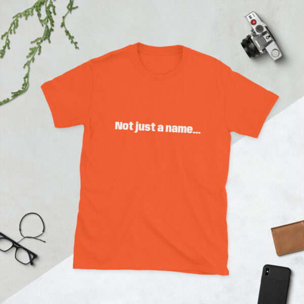 CCV Logo- Not Just a Name... Stylized Short-Sleeve Unisex T-Shirt - Image 17
